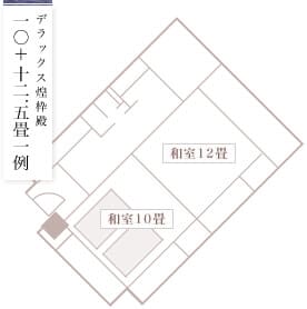 日式房 12.5张榻榻米+双床房型